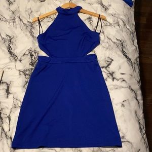 NWOT forever 21 high neck dress with cut outs